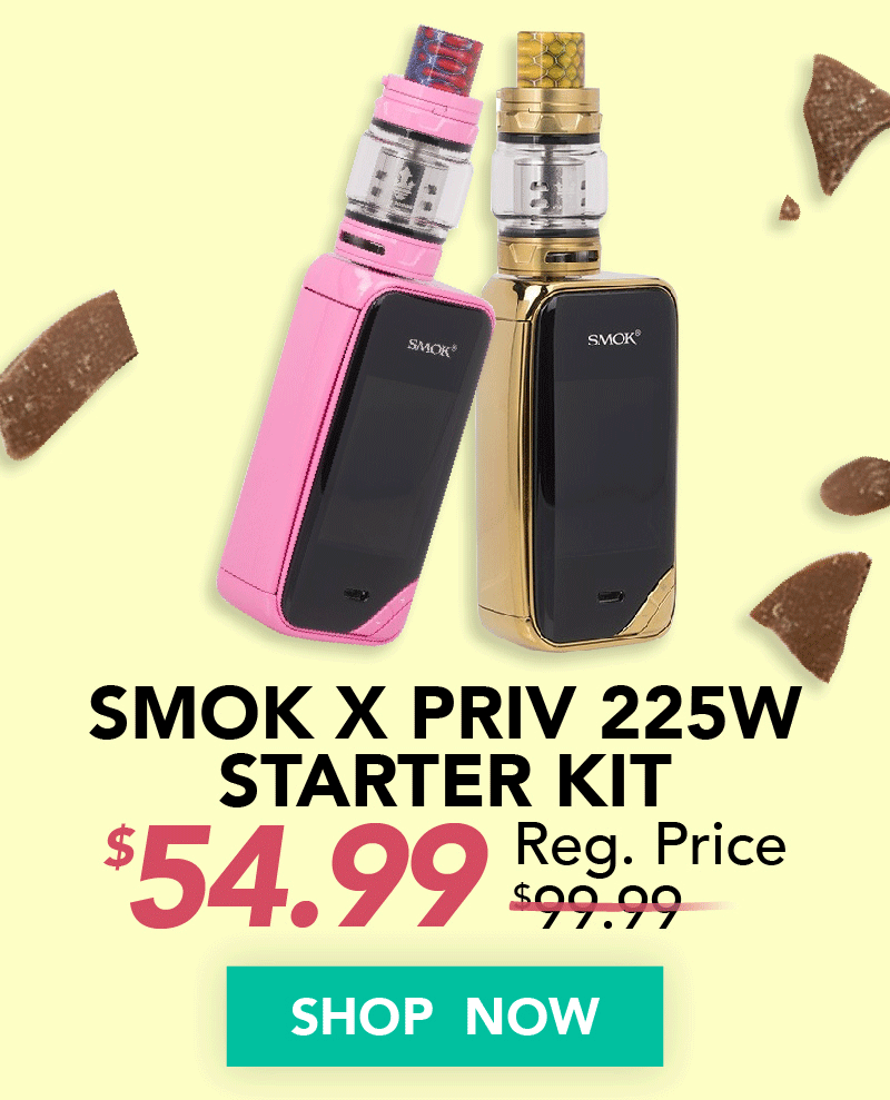 Smok X-Priv 225W Starter Kit $54.99 Smok X-Priv 225W Starter Kit $54.99